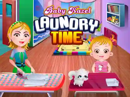 Baby Hazel Laundry Time — безкоштовна онлайн гра