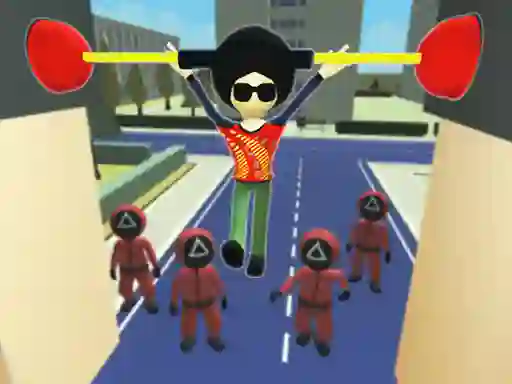 Squid Fall Guy — безкоштовна онлайн гра