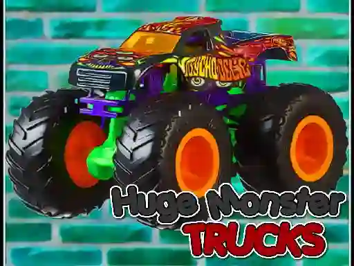 Huge Monster Trucks — безкоштовна онлайн гра