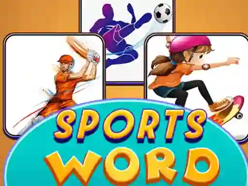 Sports Word Puzzle — безкоштовна онлайн гра