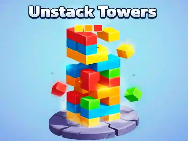 Unstack Towers — безкоштовна онлайн гра