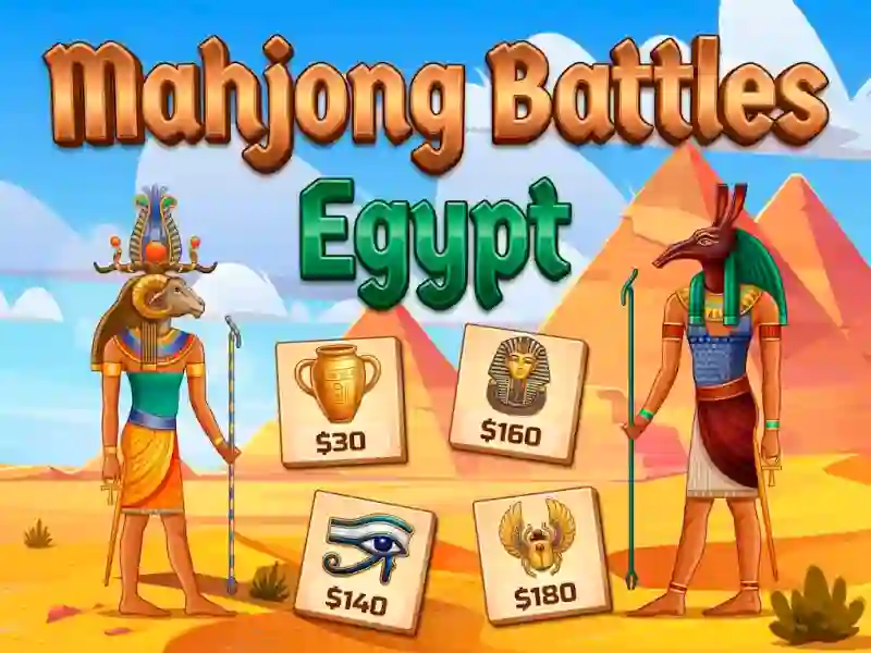 Mahjong Battles Egypt — безкоштовна онлайн гра