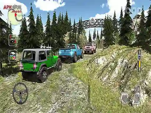 Off Road Mountain Jeep Drive 2020 — безкоштовна онлайн гра