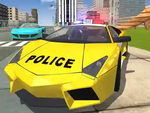 Police Drift Car — безкоштовна онлайн гра