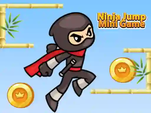 Ninja Jump Mini Game — безкоштовна онлайн гра