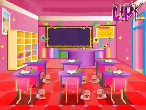 Kids Cassroom Decoration — безкоштовна онлайн гра