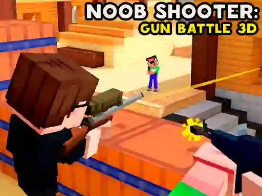 Noob Shooter: Gun Battle 3D — безкоштовна онлайн гра