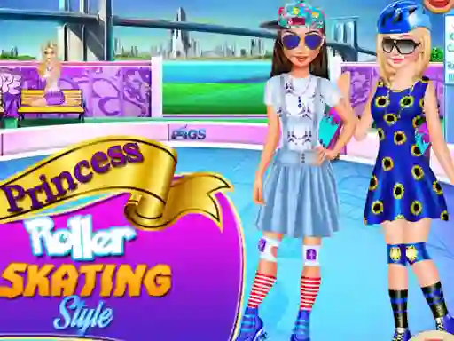 Princess Roller Skating Style — безкоштовна онлайн гра