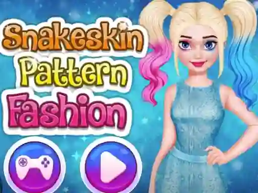 Snakeskin Pattern Fashion — безкоштовна онлайн гра