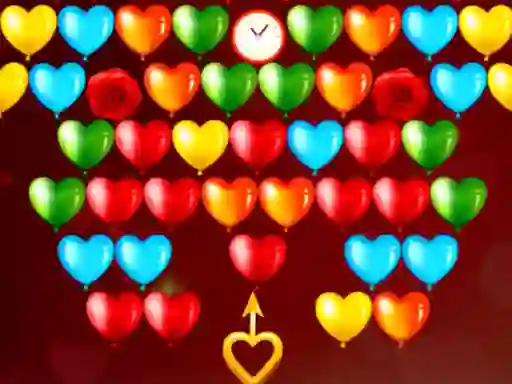Bubble Shooter Valentines — безкоштовна онлайн гра