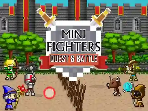 Mini Fighters Quest & battle — безкоштовна онлайн гра
