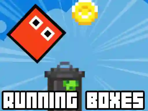 Retro Running Boxes — безкоштовна онлайн гра