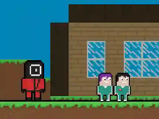 Squid Escape But Blockworld — безкоштовна онлайн гра