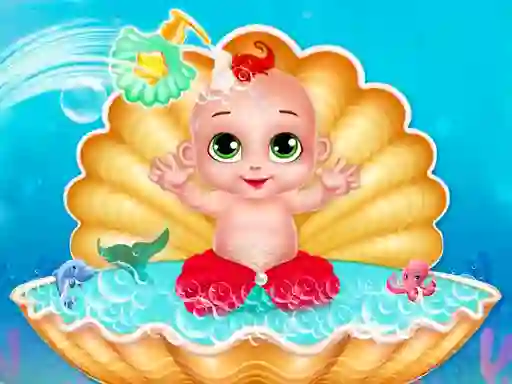 Mermaid Baby Care — безкоштовна онлайн гра