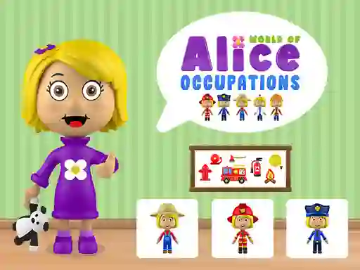 World of Alice Occupations — безкоштовна онлайн гра