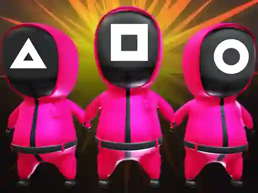 Squid Game Bomb Bridge — безкоштовна онлайн гра