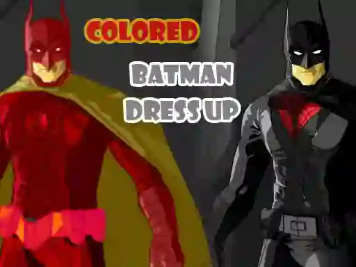 Colored Batman Dress Up — безкоштовна онлайн гра