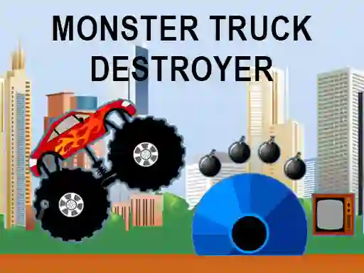 Monster truck destroyer — безкоштовна онлайн гра
