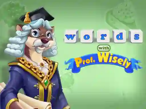 Words with Prof. Wisely — безкоштовна онлайн гра