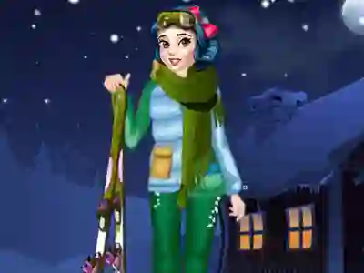 Princess Winter Skiing — безкоштовна онлайн гра