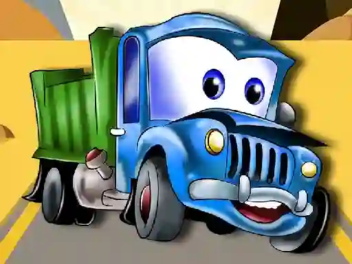 Kids Truck Puzzle — безкоштовна онлайн гра