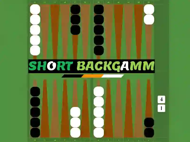 Short Backgammon — безкоштовна онлайн гра