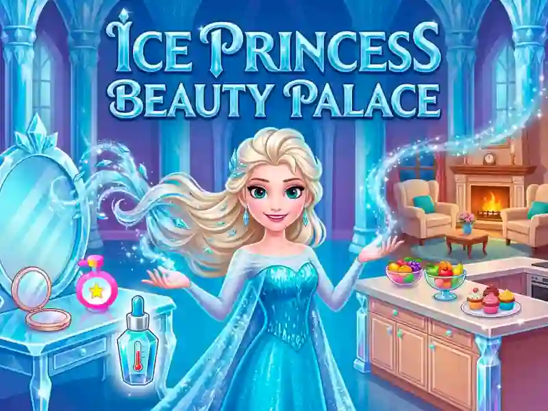 Ice Princess Beauty Salon — безкоштовна онлайн гра