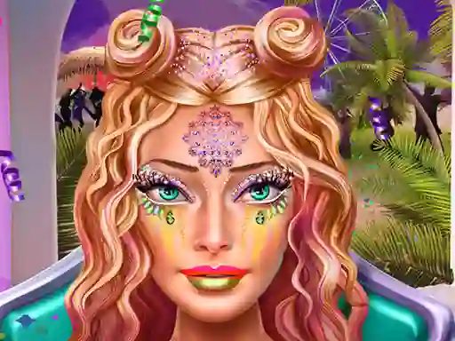 Ellie Coachella Makeup — безкоштовна онлайн гра