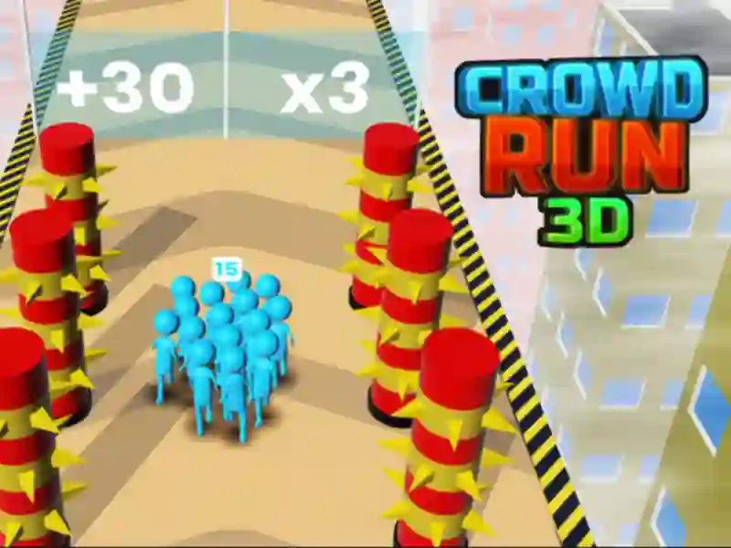 Crowd Run 3D — безкоштовна онлайн гра