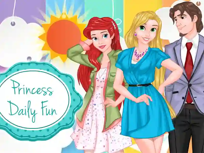 Princess Daily Fun — безкоштовна онлайн гра