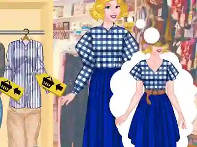 Princesses Thrift Shop Challenge — безкоштовна онлайн гра