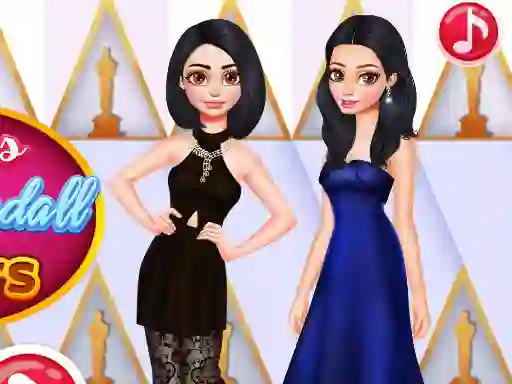 Kylie vs Kendall Oscars — безкоштовна онлайн гра