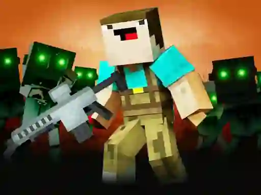 Noob Shooter Zombie — безкоштовна онлайн гра
