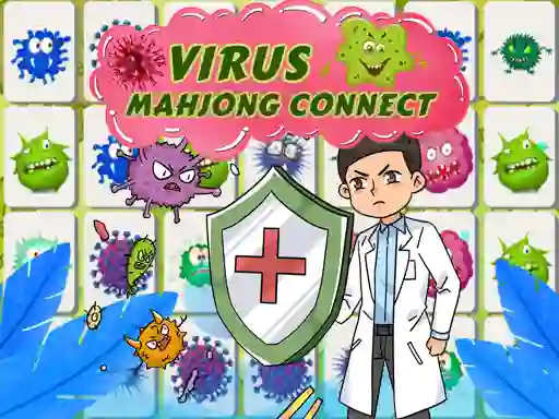 Virus Mahjong Connection — безкоштовна онлайн гра