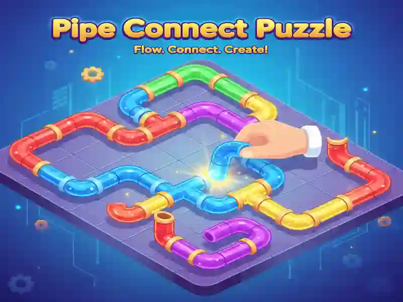 Pipe Connect Puzzle — безкоштовна онлайн гра