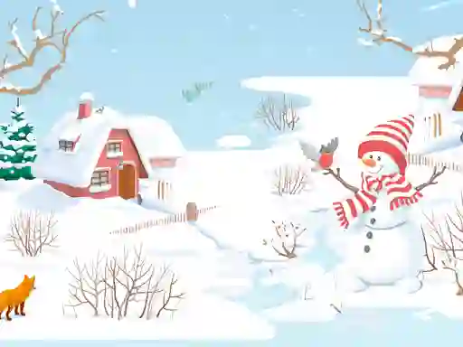 Snowman Slide — безкоштовна онлайн гра