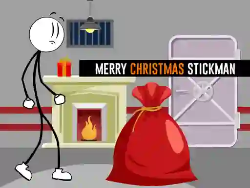Merry Christmas Stickman — безкоштовна онлайн гра