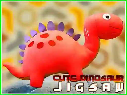 Cute Dinosaur Jigsaw — безкоштовна онлайн гра