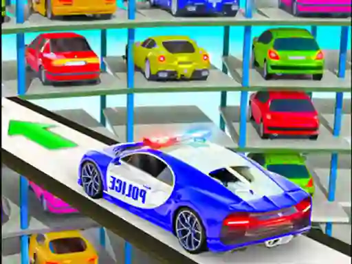 Police Multi Level Car Parking — безкоштовна онлайн гра