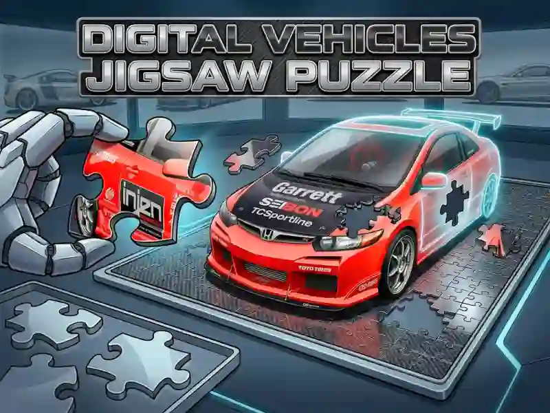 Digital Vehicles Jigsaw Puzzle — безкоштовна онлайн гра