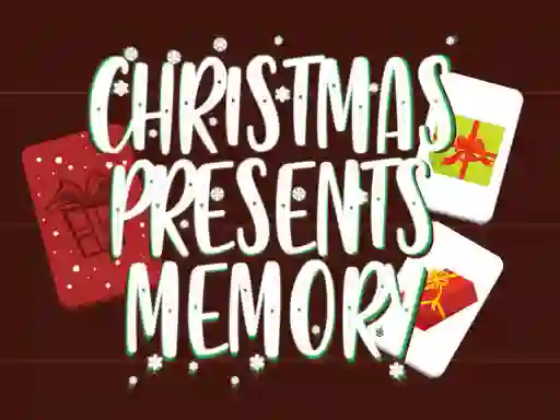 Christmas Presents Memory — безкоштовна онлайн гра