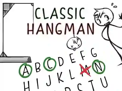 Classic Hangman — безкоштовна онлайн гра