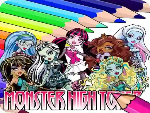Coloring Book for Monster High — безкоштовна онлайн гра