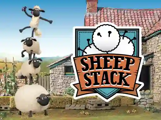 Shaun The Sheep Sheep Stack — безкоштовна онлайн гра