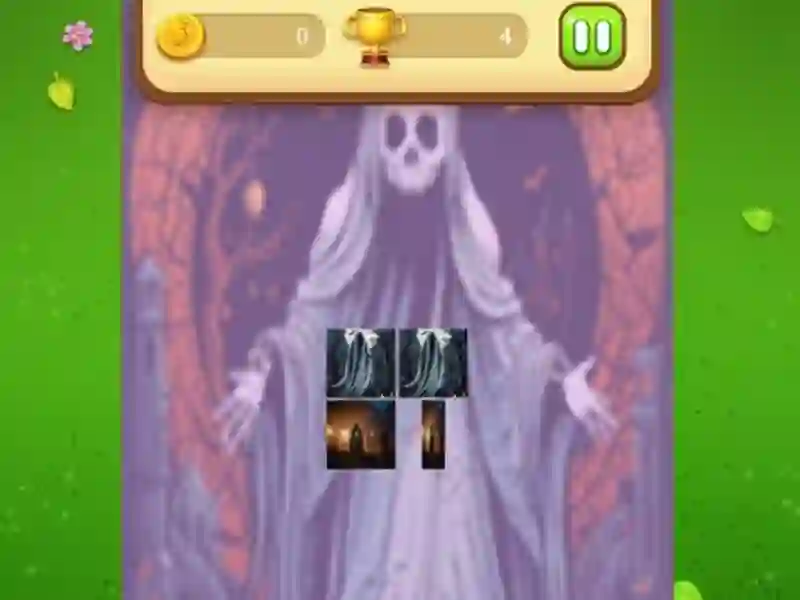 Ghost Memory Match — безкоштовна онлайн гра