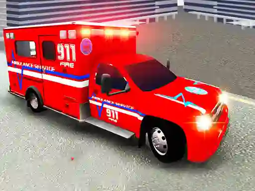 City Ambulance Driving — безкоштовна онлайн гра