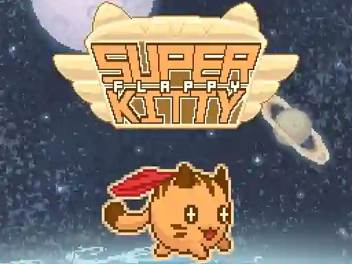 Flappy Super Kitty — безкоштовна онлайн гра