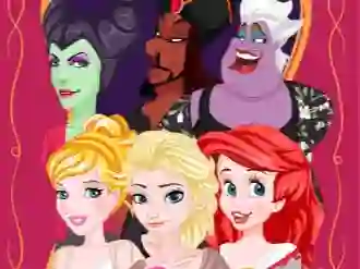 Princess vs Villain Face Swap — безкоштовна онлайн гра
