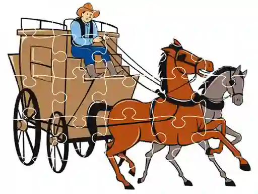 Wagons Jigsaw — безкоштовна онлайн гра