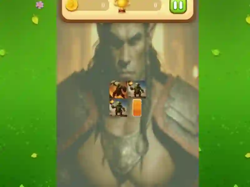 Orc Memory Match — безкоштовна онлайн гра